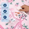 Floral Area Rug Machine Washable Rug For Playroom,Cute Throw Carpet For Girls,Low Pile Non Slip Non Shedding Rug - 4 of 4