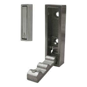 Unique Bargains 90° Foldable Coat Hook Invisible Perforated Fixed Wall - 1 of 4