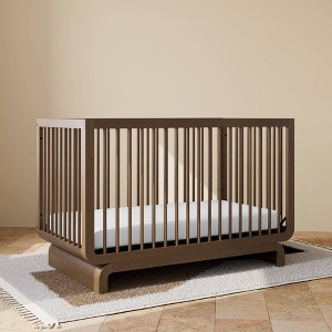 Storkcraft Santorini 5-In-1 Convertible Crib with Toddler Guardrail - 1 of 4