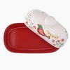 DUKA Folk Art Inspired Ceramic Butter Dish - 4 of 4