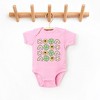 The Juniper Shop Smiley Clover Daisy Baby Bodysuit - 2 of 3