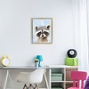 Stupell Industries Sweet Woodland Raccoon Floating Frame Canvas Art - 3 of 4