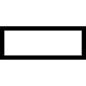 Amanti Art Basic Black Narrow Framed Dry Erase Magnetic Board - 1 of 4