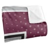 Fordham University Logo Dots Silky Touch Blanket White 50x60 - 3 of 4