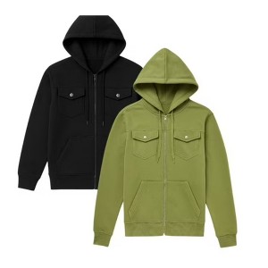 2 Pack Men's Heavyweight Zip Hoodie Jackets - Ultimate Value & Warmth - 1 of 3