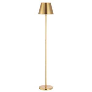 Asher 60" Floor Lamp - FLL4094 - Brass - Safavieh - 1 of 4