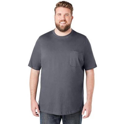 Boulder Creek by KingSize  Heavyweight Crewneck Pocket T-Shirt