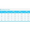 Coolmee Womens Mini Dress V Neck Long Sleeve Tie Waist Smocked Dress Ruffle Flowy Short Wrap Dresses for Cocktail Wedding Guest - 4 of 4
