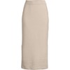 Lands' End Women's Cotton Pointelle Sweater Maxi Skirt - Set Bottom - 3 of 4