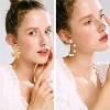 68 Pairs Gold Earrings Variety Pack: Dangle & Stud Earrings with Pearl Accents for Women - 4 of 4