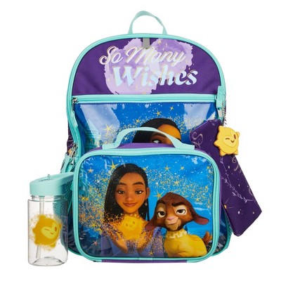 Disney Kids 5pc 16 Backpack Set With Lunch Bag Wish Target