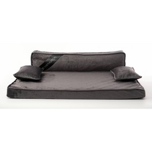 Precious Tails Modern Sofa Cat and Dog Bed - M - Gray - 1 of 4