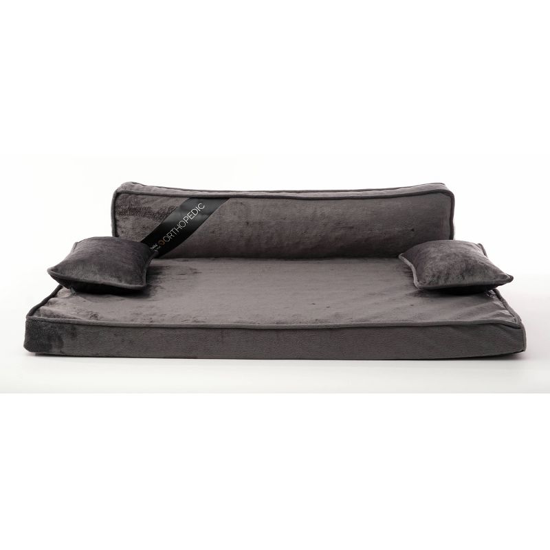 Precious Tails Modern Sofa Cat and Dog Bed - M - Gray, 1 of 8