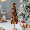 NAYSAYE Party Decoration and Accessories Christmas Tree Figurine for Holiday Table and Home Decor, Coffee, 8.7"*8.7"*31.5" - 2 of 4