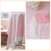 Unique Bargains Waffle Tablecloths with Tassel for Indoor Outdoor, Kitchen Dining Farmhouse Camping Parties - 4 of 4