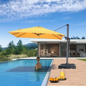 PURPLE LEAF UV Resistant Patio Umbrella Economical Outdoor Umbrella - 1 of 4