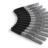Sharpie Permanent Markers Fine Tip Black 24/Pack (2042918) - 4 of 4
