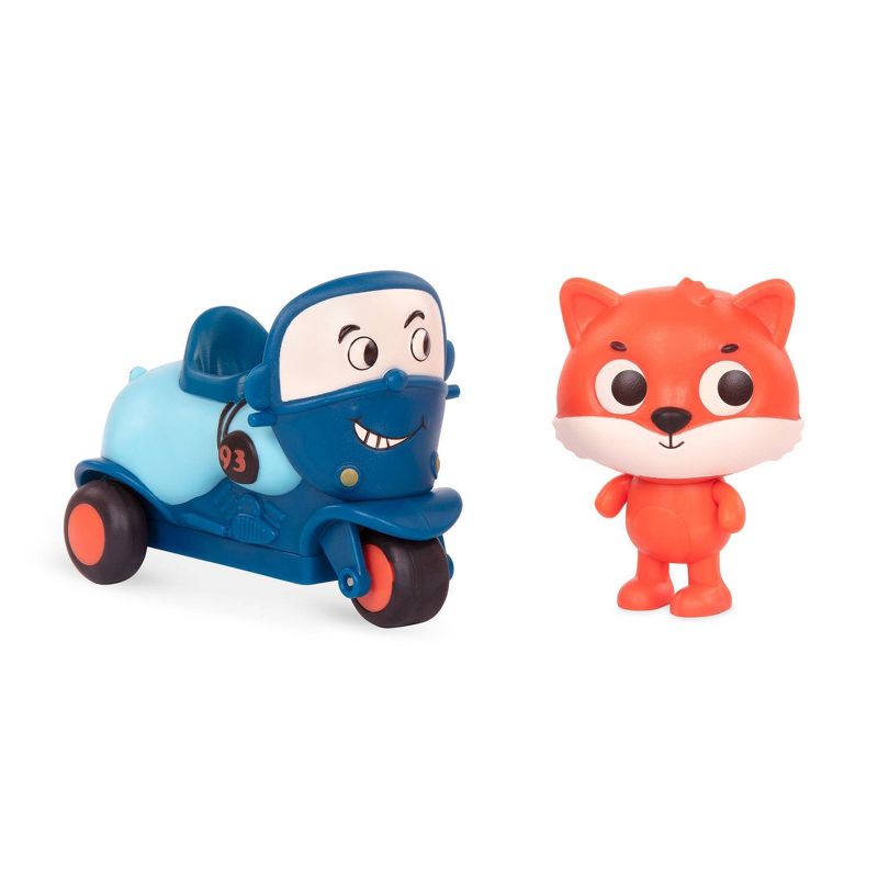 B. toys - Light-Up Toy Fox &#38; Motorcycle - Dash &#38; Motor Mike, 3 of 9