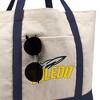 The University of Toledo Canvas Tote Bag With External Pocket, Reusable Shoulder Bag for Shopping, School, Beach - 2 of 4