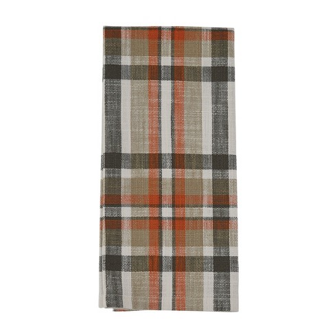 Split P Mason Plaid Dishtowel