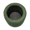 CAVINAS Round Boucle Fabric Storage Ottoman Bench with Removable Lids,Upholstered Storage Ottoman,Storage Benches for Living Room,Bedroom - 3 of 4