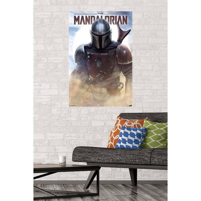 Star Wars: The Mandalorian - Battle Premium Poster, 3 of 5