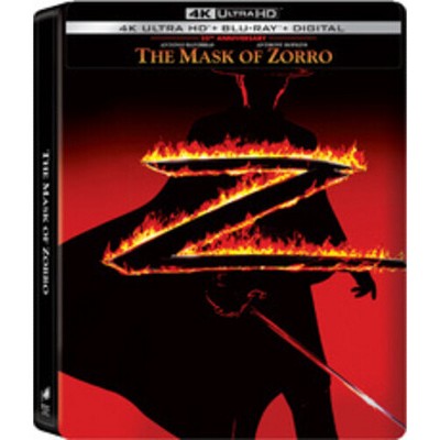The Mask of Zorro (25th Anniversary) (Steelbook) (Steelbook) (4K/UHD)(1998)