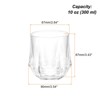 Unique Bargains Diamond Stemless Thickened Whiskey Glasses - 2 of 4