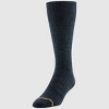 Signature Gold by GOLDTOE Men's Fit Tec Rib Crew Socks 3pk - Charcoal Gray/Black 6-12.5 - 4 of 4