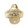 Slickblue Wall Mount Bottle Opener, Irish Bar Decor, 4 Design Options, Solid Brass, 3.25"x2.5", Color Options - 2 of 4