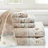 6pc Monroe Embroidered Cotton Jacquard Towel Set - Madison Park - 2 of 4