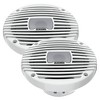 Hertz HMR 20 Marine Digital Media Receiver with 2 Pairs HEX Series HEX-65-M-TW 6.5" 4-Ohm Marine Coax Set - White - 3 of 4