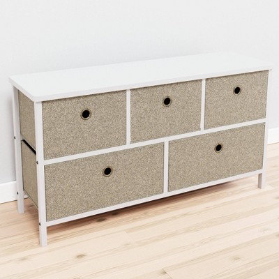 5 Drawer Fabric Storage Chest - Brookside Home