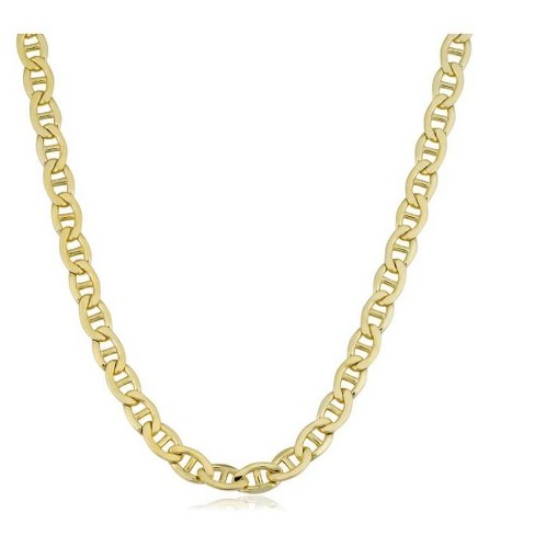 Pompeii3 Fremada 14k Yellow Gold Filled Men's 5.9mm Mariner Link Chain ...