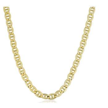 Pompeii3 Fremada 14k Yellow Gold Filled Men's 5.9mm Mariner Link Chain Necklace