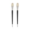 Creative Mark Pro Stroke Premium White Chungking Hog Bristle Artist Paint Brush - Filbert - Natural Bristle Brush w/ Great Control Suitable for Oils, - 2 of 4