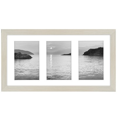 Americanflat Collage Picture Frame with shatter-resistant glass - Available in a variety of Sizes and Colors
