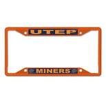 NCAA UTEP Miners Colored License Plate Frame
