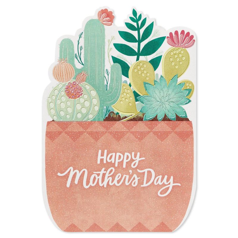 Mother&#39;s Day Card Potted Succulents, 5 of 9
