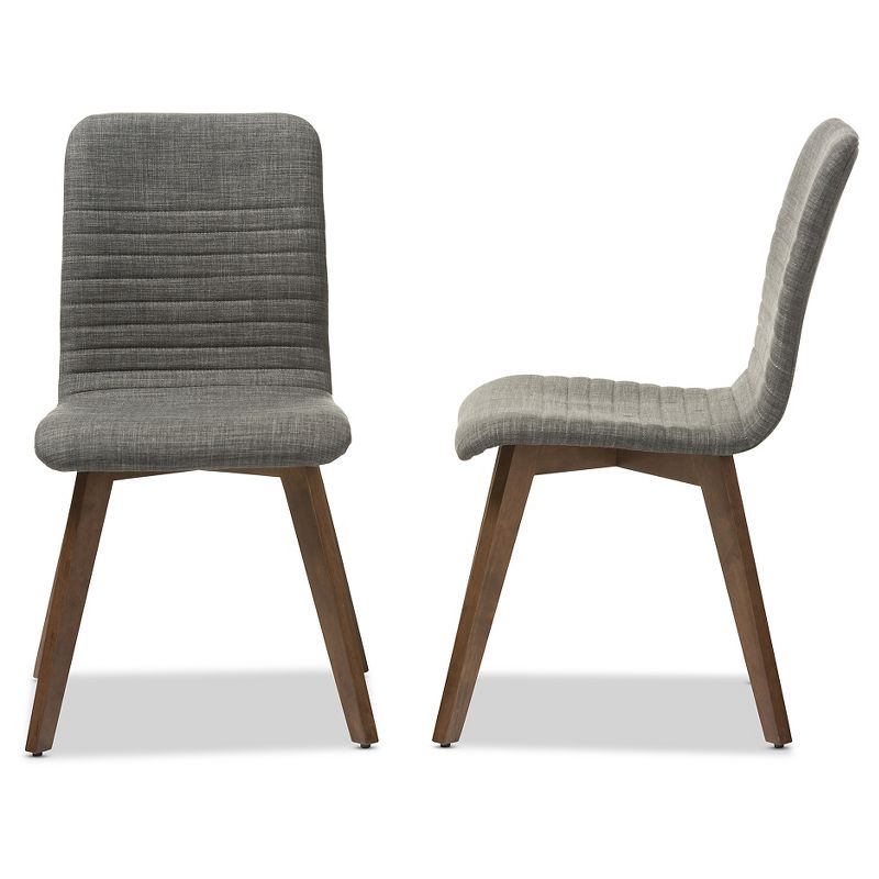Set of 2 Sugar Mid-century Dining Chairs - Baxton Studio, 5 of 6
