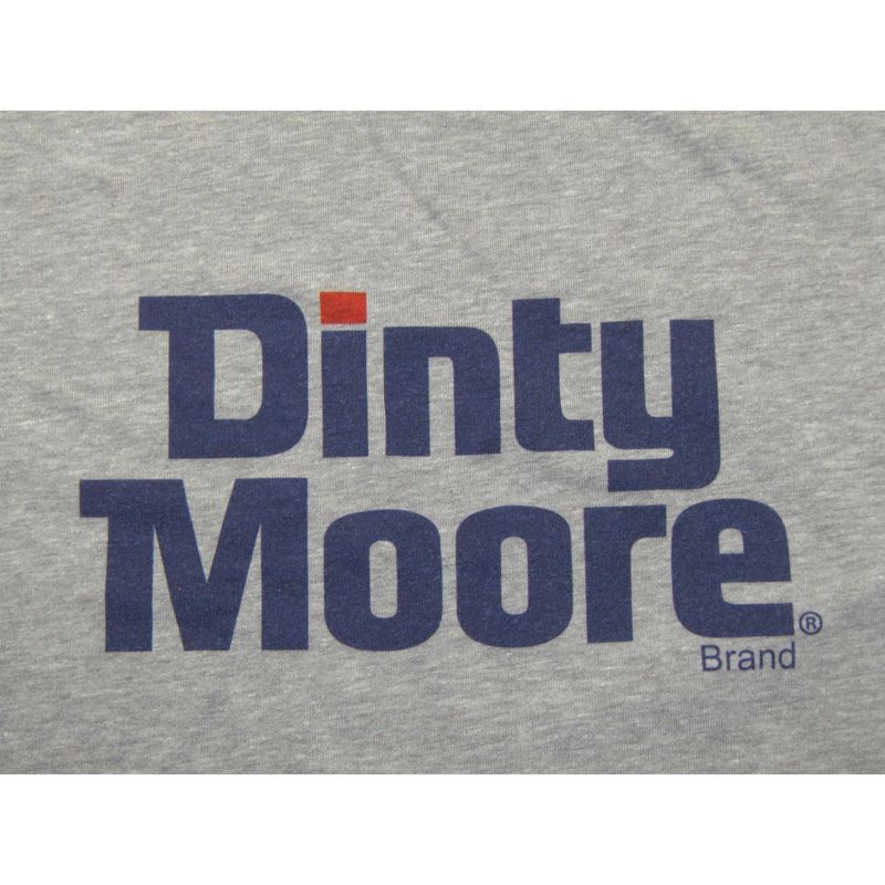 Dinty Moore Soup Logo Juniors Heather Gray T-shirt, 2 of 3