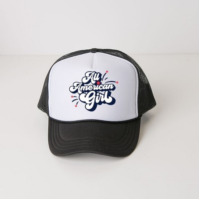 The Juniper Shop All American Girl Youth Foam Trucker Hat