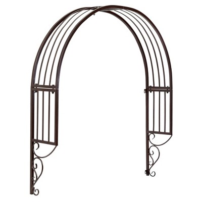Design Toscano Thornbury Ornamental Metal Garden Window Trellis