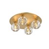 Elegant Lighting Graham 4 - Light Flush Mount in  Gold - 4 of 4