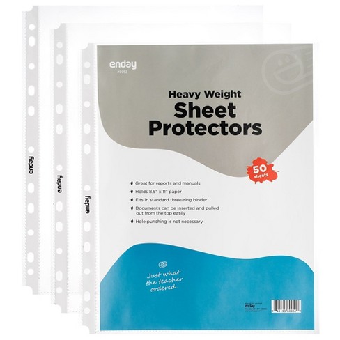Enday Sheet Protectors, 50 Pack : Target
