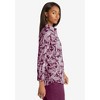 Jessica London Women's Plus Size Wrinkle-Free Stretch Poplin Shirt - 4 of 4
