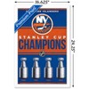 Trends International NHL New York Islanders - Champions 23 Framed Wall Poster Prints - 3 of 4