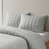 N Natori 3-Piece Modern Oversize Quilted Top Comforter Set - 3 of 4