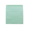 JAM Paper A6 Invitation Envelopes 4.75 x 6.5 Aqua Blue 25/Pack (157460) - 2 of 2