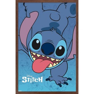 Trends International Disney Lilo and Stitch - Handstand Framed Wall Poster Prints - 1 of 4